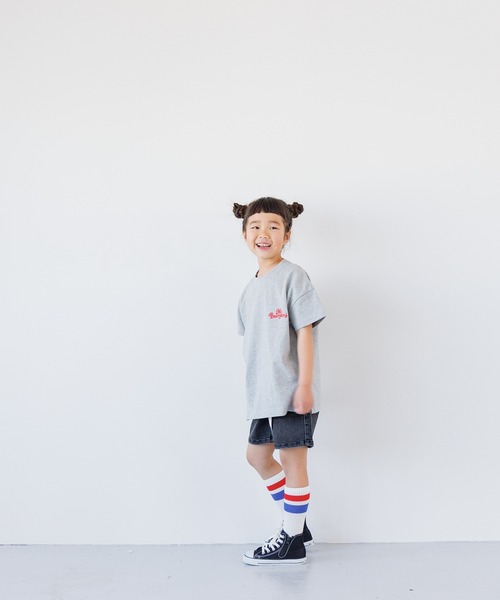 LOWRYS FARM パンツ デニムショートパンツ2 114252 キッズ 子供