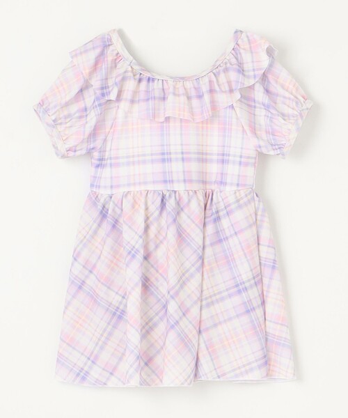 ANY 水着 チェック柄 セパレート キッズ 子供 女の子 : ZOZOTOWN Yahoo