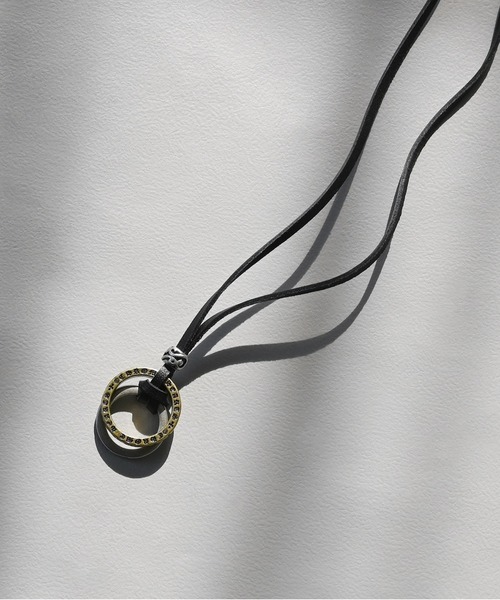 MUTURA ネックレス レザーネックレス メンズ レディース : ZOZOTOWN