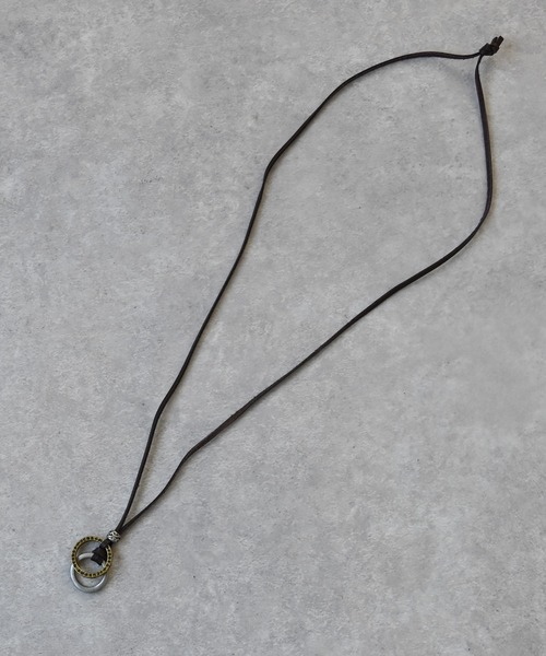 MUTURA ネックレス レザーネックレス メンズ レディース : ZOZOTOWN