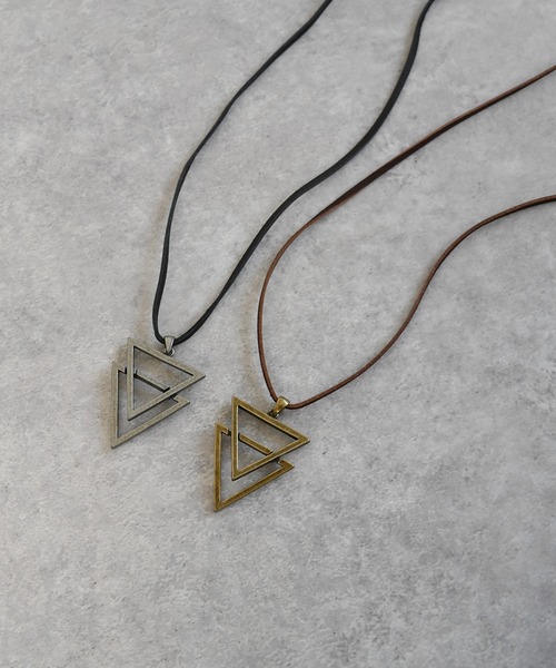 MUTURA ネックレス レザーネックレス メンズ レディース : ZOZOTOWN