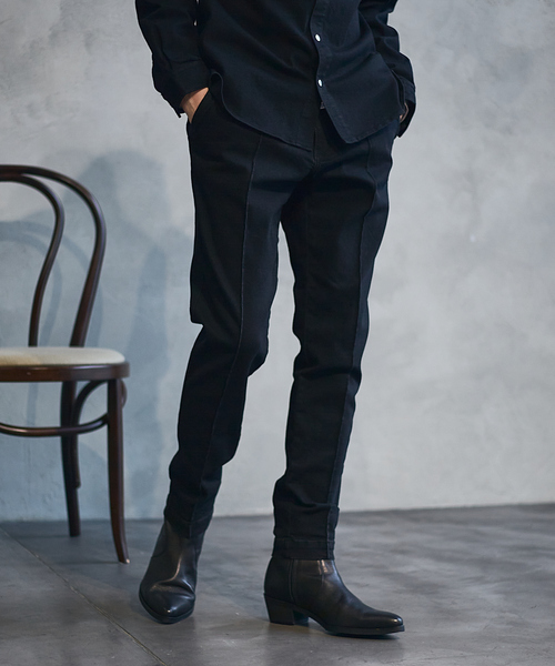 5351 POUR LES HOMMES ジーンズ 「セットアップ対応」タックテーパード