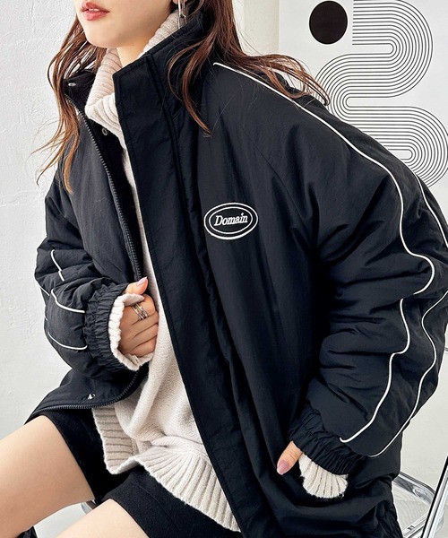 FIRST MOOD ブルゾン アウター 「FIRSTMOODコラボ」裏フリースオーバー