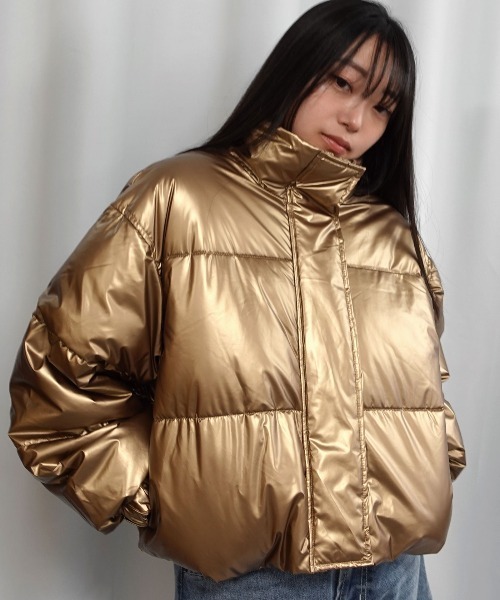 デデポッポー　ダウン　ブルゾン URBAN RESEARCH Sonny Label ダウンジャケット FREE グレー レディース