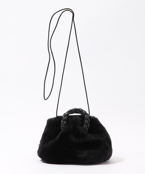 新品　セオリーリュクスHEREU ムートンショルダーバック HEREU ショルダーバッグ バッグ Bombon Sharing ムートンバッグ