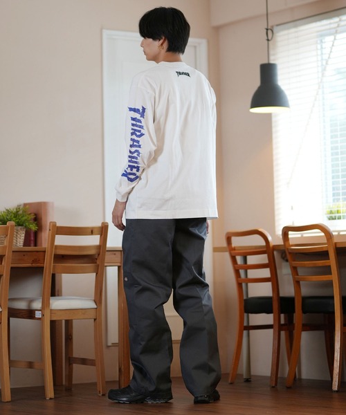 tシャツ 「ムラサキスポーツ限定」THRASHER/スラッシャー ロンTee/プリントTee ルーズシルエット ユニセックス 243TH1LT011/ | THRASHER | 10