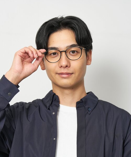 Zoff SMART SKINNY JEWELRY メガネ　べっ甲　ボストン Zoff（ゾフ） 伊達メガネ メガネ 眼鏡 ボストン型 メガネ｜軽量｜大人