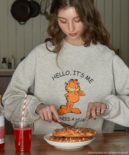 トレーナー スウェット 「Garfield」別注 ガーフィールド＆フレンズ