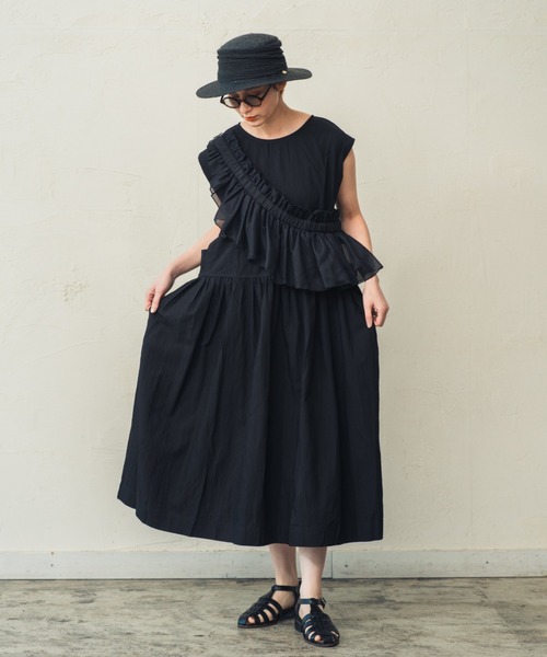 ORIENT MILLINERY ワンピース 「オールシーズン着回しOK」Apron Dress