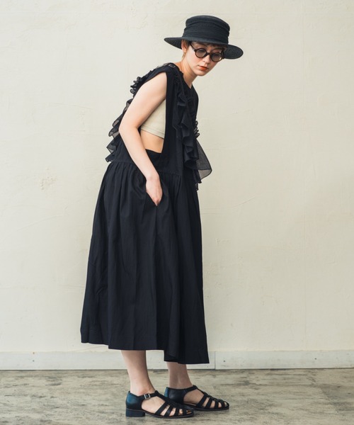 ORIENT MILLINERY ワンピース 「オールシーズン着回しOK」Apron Dress