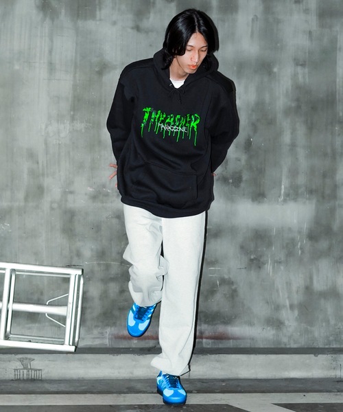 THRASHER パーカー BLOOD DRIP HOODIE SWEAT PARKA/スラッシャー