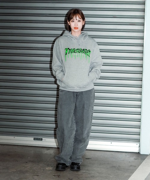 THRASHER パーカー BLOOD DRIP HOODIE SWEAT PARKA/スラッシャー