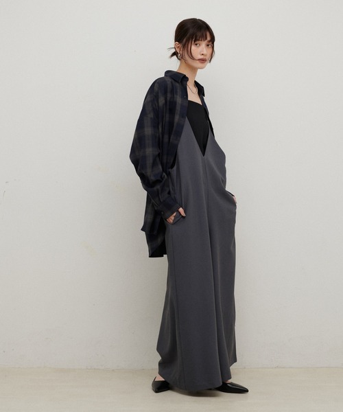 LARUTA サロペット オーバーオール 「LARUTA」Vネック