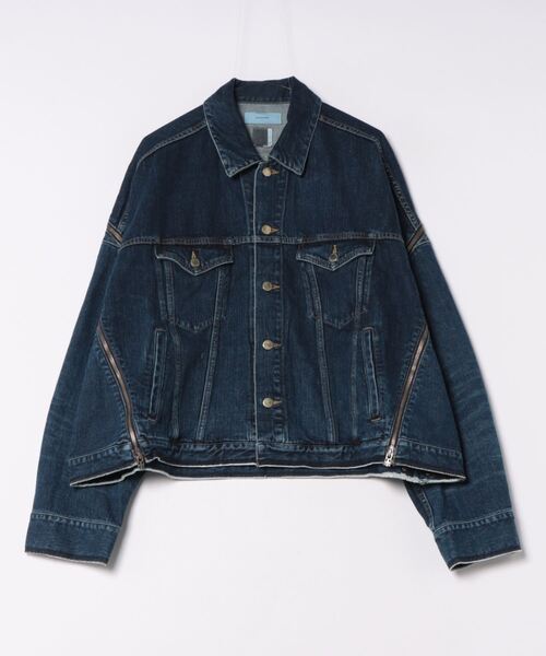 デニムジャケット gジャン 「FACETASM / ファセッタズム」ZIPPER DENIM 