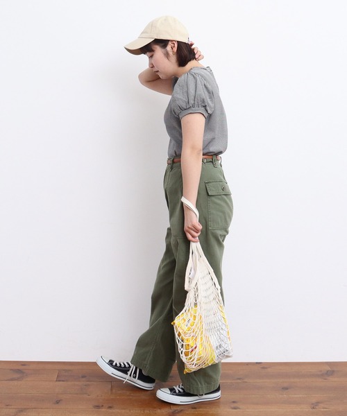 売れ筋商品|||CHILD WOMAN チャイルドウーマン  連シルフライス パフスリーブTシャツ 連シルフライス パフスリーブTシャツ（Tシャツ/カットソー
