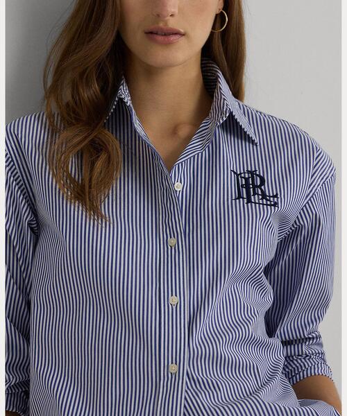 LAUREN RALPH ブラウス シャツ リラックスド フィット