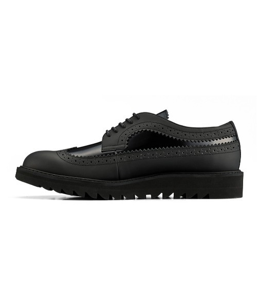 美品　THE ONITSUKA BROGUE 1181A391 ブローグ　黒 THE ONITSUKA ビジネスシューズ 「THE ONITSUKA」BROGUE