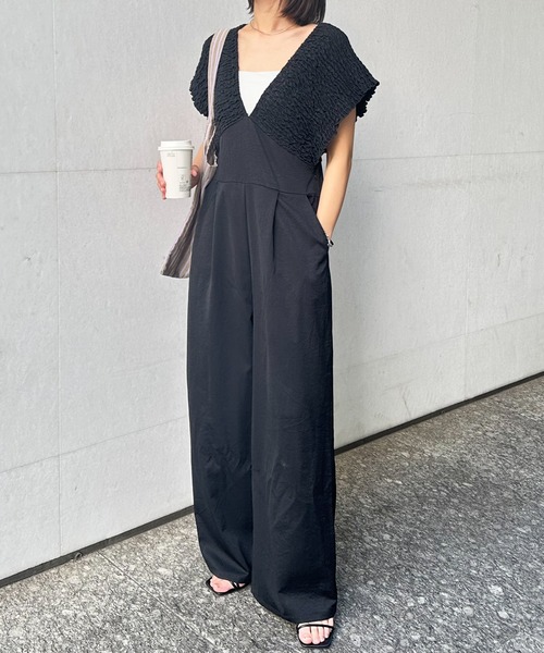 MYLAN バックリボンオールインワン EIMY ISTOIRE（エイミーイストワール） オールインワン バックリボン