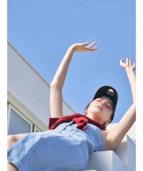 RESEXXY（リゼクシー） ワンピース カットアウトデニムワンピース