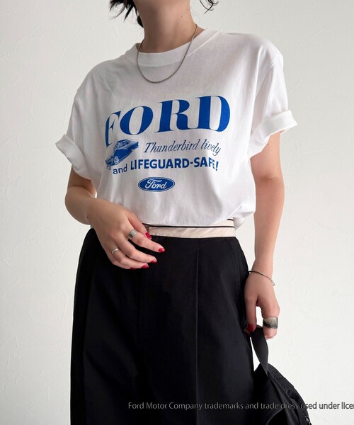 tシャツ 「GOOD ROCK SPEED/グッドロックスピード」Ford 半袖Tシャツ レディース 91373369b_1_d_500.jpg
