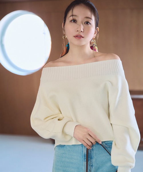 NATURAL BEAUTY BASIC（ナチュラルビューティーベーシック） ニット