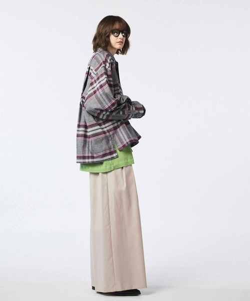 MAISON SPECIAL スラックス 「UNISEX」4 Colors Chambray Washable