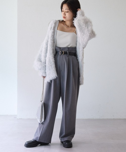 「CIAOPANIC TYPY」 ニットカーディガン ONE SIZE グレー レディース_画像10