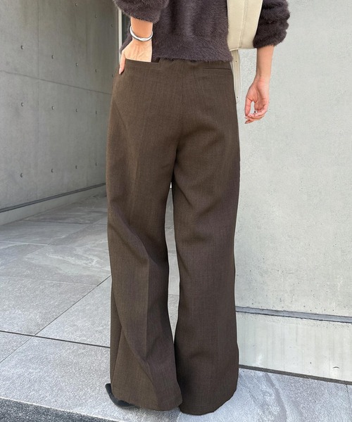 andme（アンドミー） ワイドパンツ スラックス パンツ 「新サイズ追加
