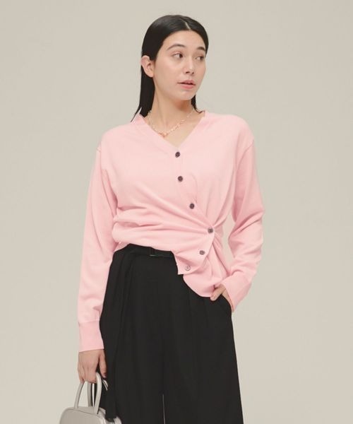 カーディガン 「eL」12G Comfort V Cardigan/306728 レディース