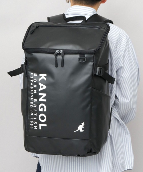 KANGOL デイバック リュック 防水ポリエステル ターポリン 大容量
