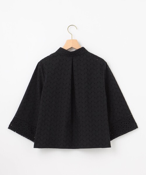 未使用 AKRIS アクリス レース エンブロイダリー 刺繍 トップス