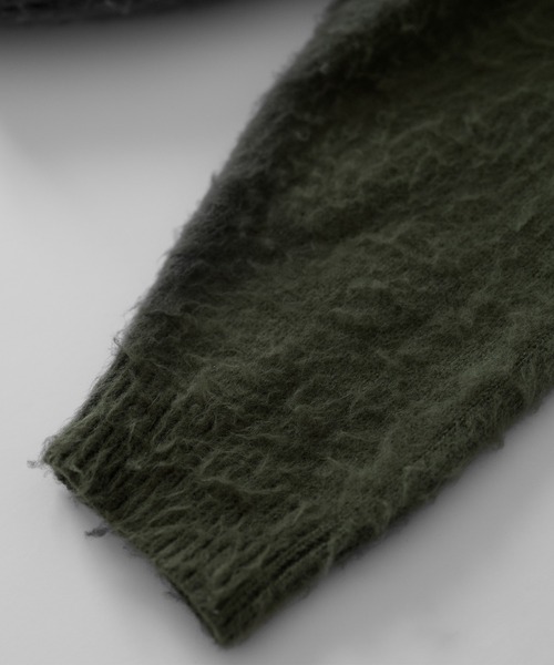 「RUUBON」 長袖ニット S ダークグレー メンズ_画像5