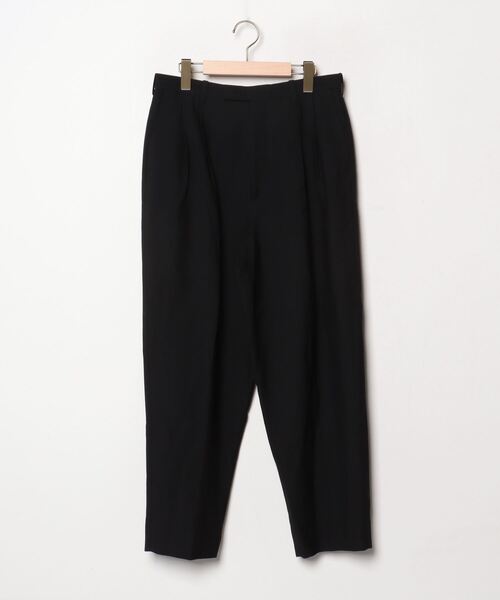 LAD MUSICIAN レザーパンツ NEW ARRIVALS ・FAUX LAMBSKIN CROPPED WIDE-LEG PANTS ITEM NO.2325