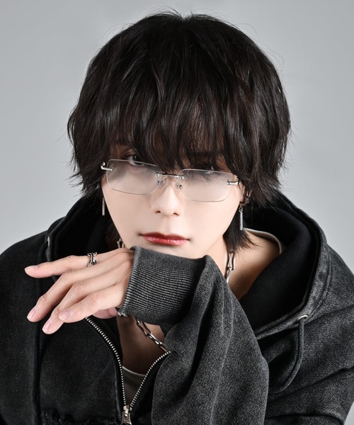 ADRER（アドラー） 伊達メガネ メガネ 眼鏡 UV cut prettier