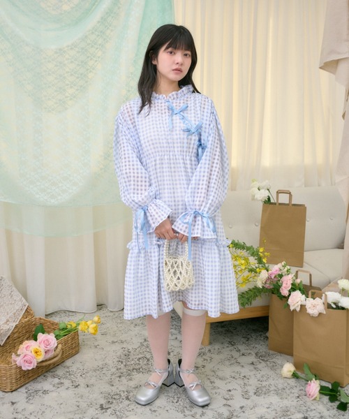 kutir（クティール） ワンピース 「クティールとレトロ」シアー