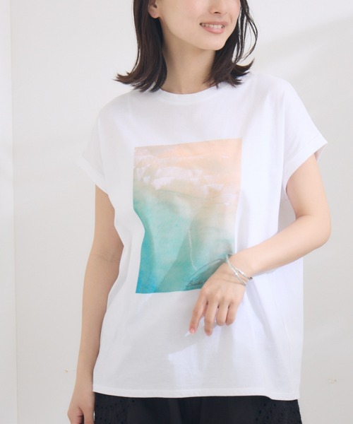 tシャツ 「KATHARINE ROSS」オーシャンサイドTシャツ レディース KATHARINE ROSS tシャツ 「KATHARINE ROSS」オーシャンサイドT