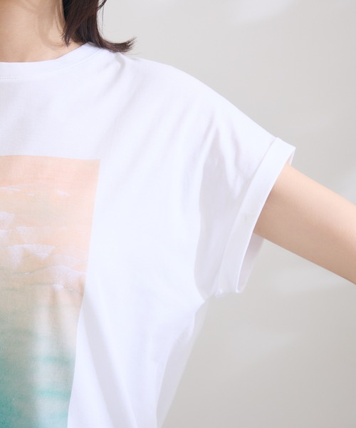 KATHARINE ROSS tシャツ 「KATHARINE ROSS」SUMMERフォト海岸Tee