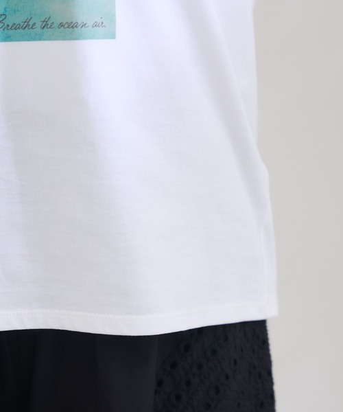 tシャツ 「KATHARINE ROSS」SUMMERフォト海岸Tee レディース KATHARINE ROSS tシャツ 「KATHARINE ROSS」SUMMERフォト海岸Tee