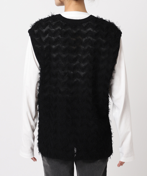 JOURNAL STANDARD relume ベスト ジレ 「WEB限定追加2」フリンジ