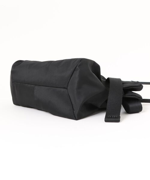 MARC JACOBS ザ ボウ ナイロン サック ミニバッグ 黒 MARC JACOBS ハンドバッグ THE BOW NYLON SACK BAG MINI/ザ ボウ