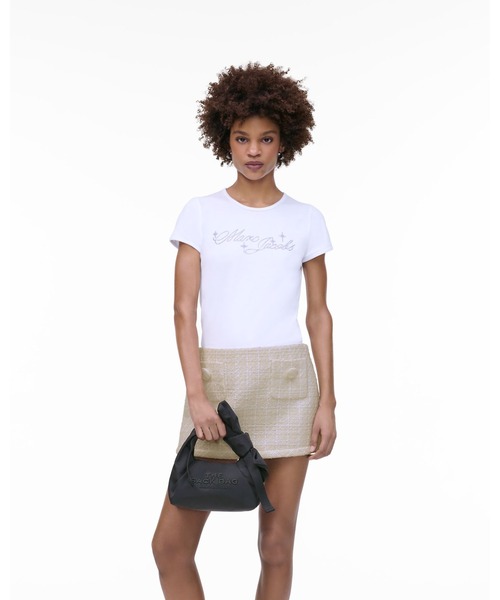 MARC JACOBS ザ ボウ ナイロン サック ミニバッグ 黒 MARC JACOBS ハンドバッグ THE BOW NYLON SACK BAG MINI/ザ ボウ
