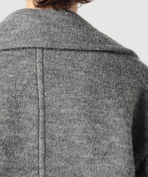 「MACPHEE」 ピーコート 36 ライトグレー レディース_画像8