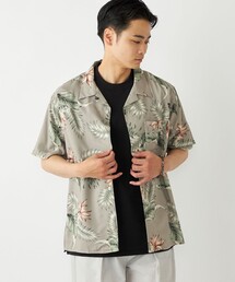 シャツ SHIPS Colors:「洗濯機可能」レーヨン プリント シャツ メンズ｜ZOZOTOWN Yahoo!店