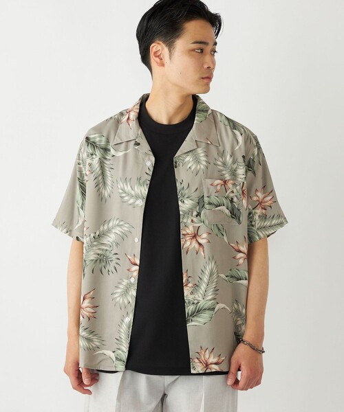 SHIPS Colors（シップスカラーズ） アロハシャツ シャツ 半袖 SHIPS