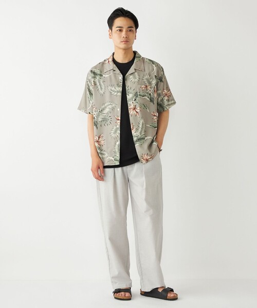 SHIPS Colors（シップスカラーズ） アロハシャツ シャツ 半袖 SHIPS
