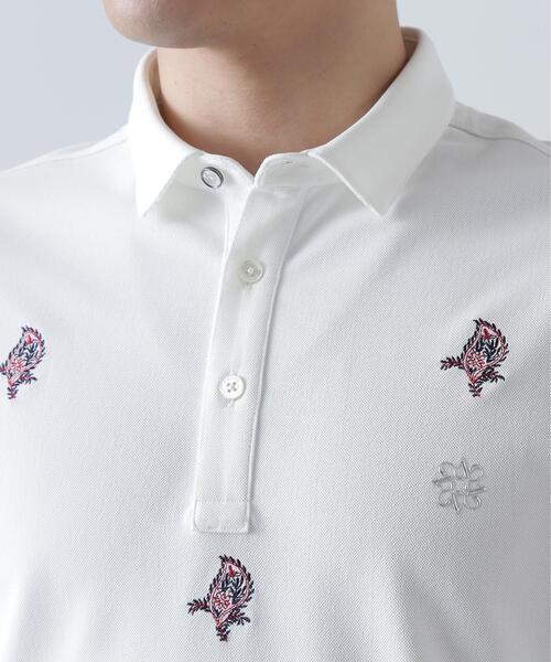 St ANDREWS ポロシャツ 半袖 「St ANDREWS」ポリエステル強撚鹿の子