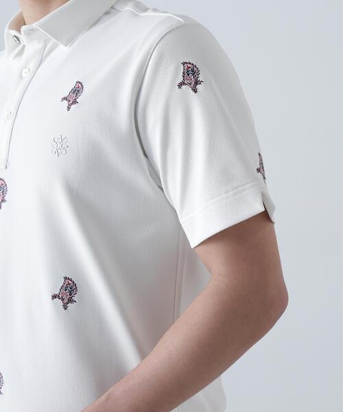 St ANDREWS ポロシャツ 半袖 「St ANDREWS」ポリエステル強撚鹿の子