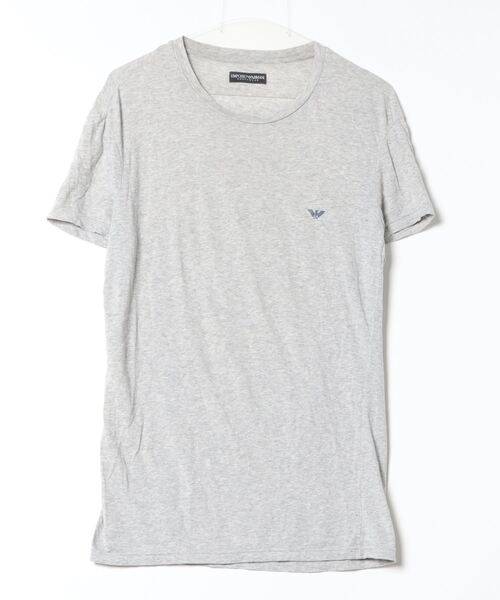 エンポリオアルマーニ Tシャツ メンズ 半袖 グレー ライトグレー EMPORIO ARMANI 「EMPORIO ARMANI」 半袖Tシャツ M グレー