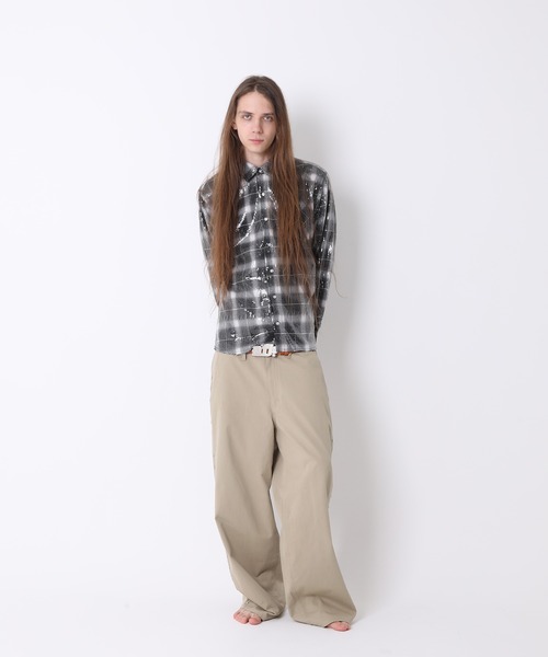 AFB（エーエフビー） シャツ SPANGLE SHIRTS L/S メンズ : ZOZOTOWN