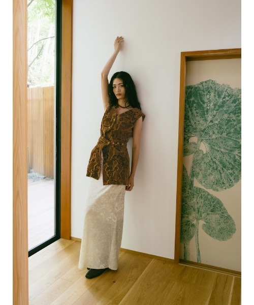 sahara（サハラ） ベスト ジレ Multi Way Jacquard Vest/マルチウェイ